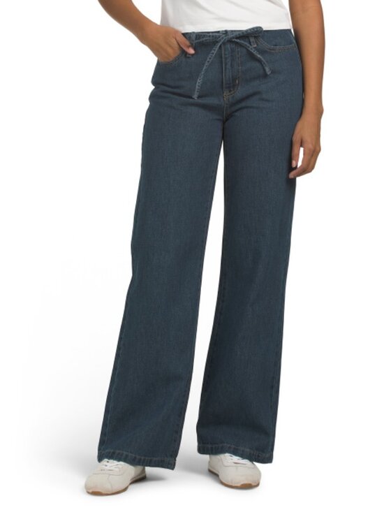 NEW REWASH Low Rise Wide Leg Jeans in indigo for women 1125 2t1 - Picture 1 of 5